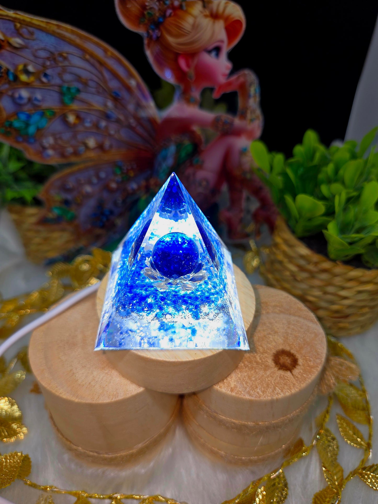 Veilleuse pyramide