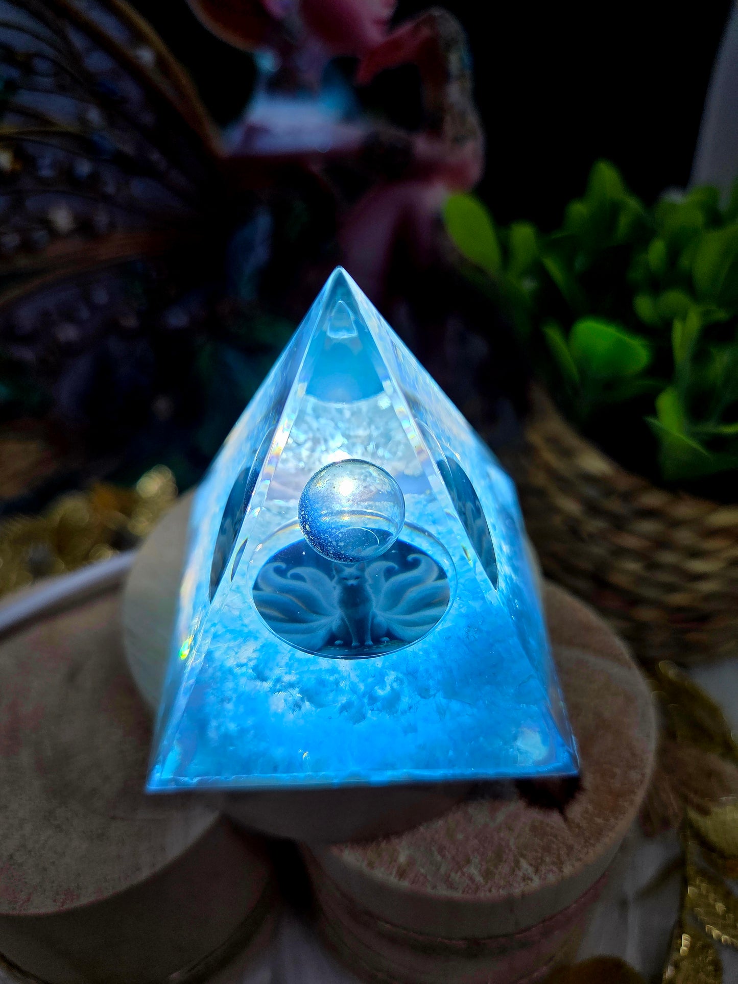 Veilleuse pyramide
