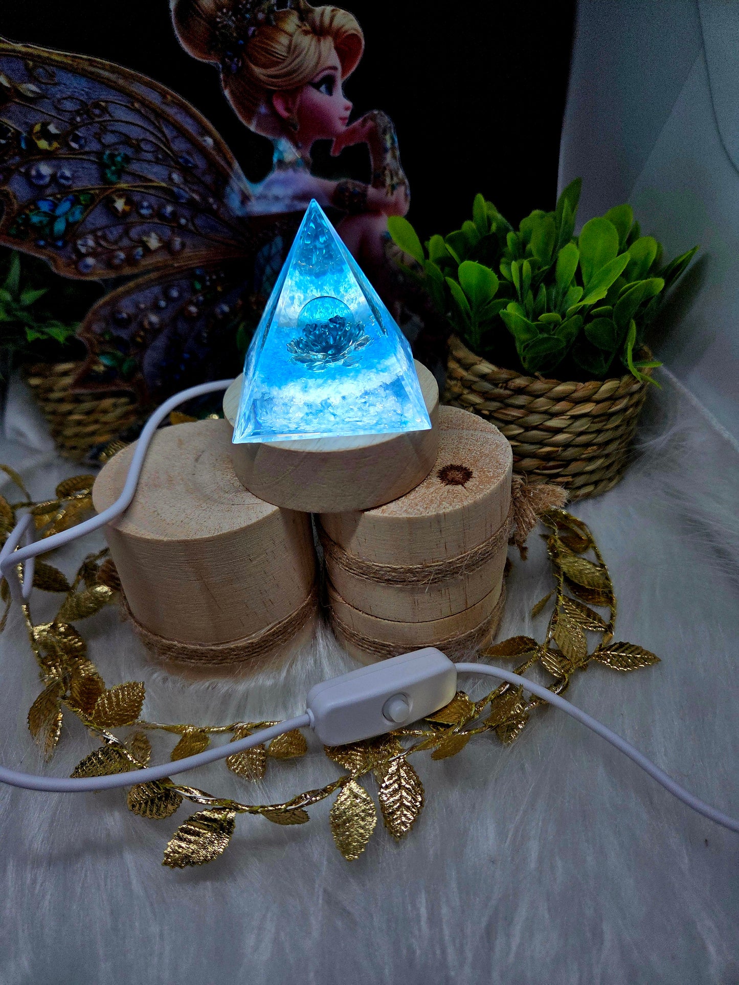 Veilleuse pyramide