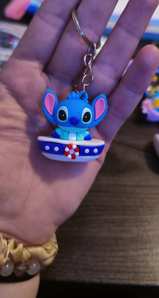 Porte clefs stitch