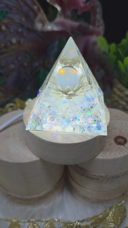 Veilleuse pyramide