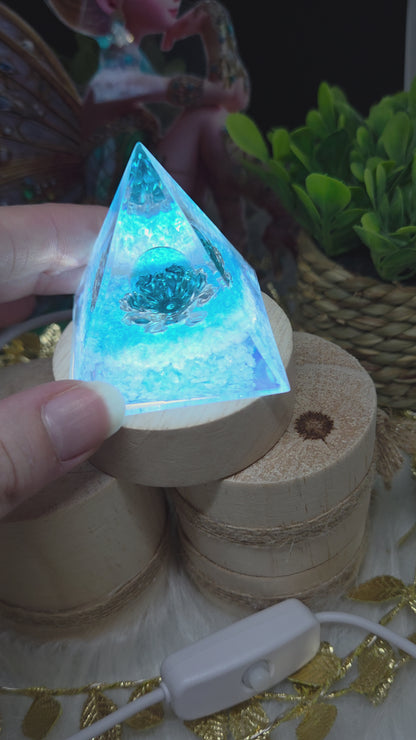 Veilleuse pyramide