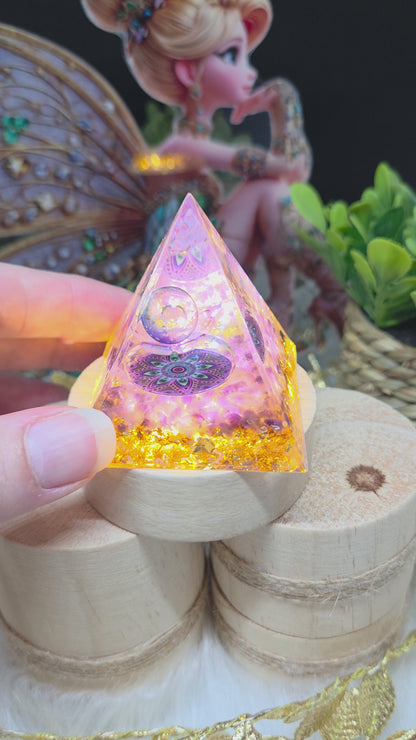 Veilleuse pyramide