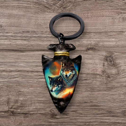 Porte clefs loup