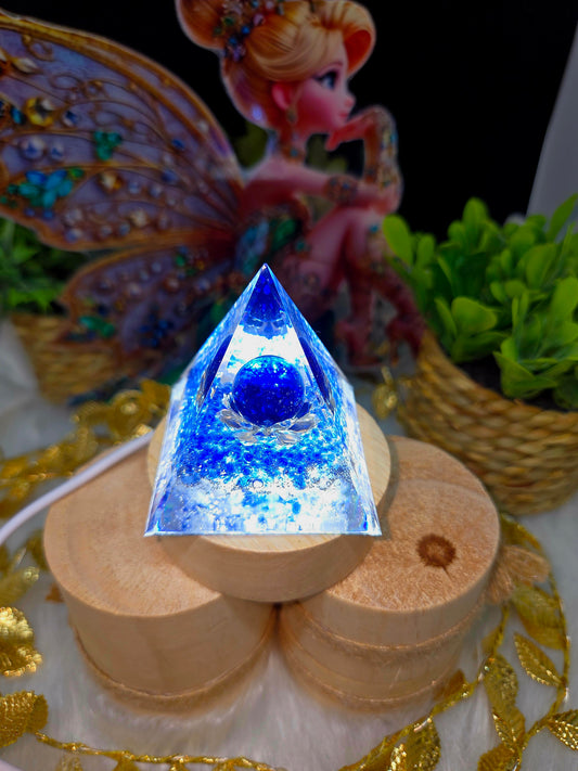 Veilleuse pyramide