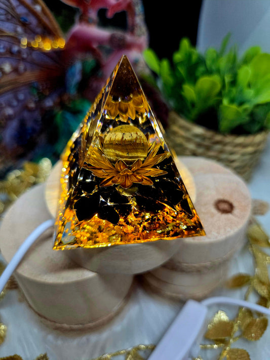 Veilleuse pyramide