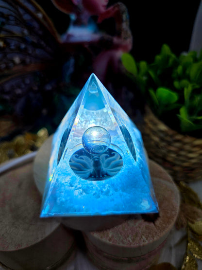 Veilleuse pyramide
