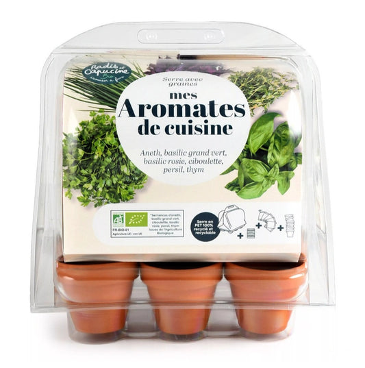 Mini serre mes aromates de cuisine
