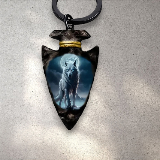 Porte clefs loup