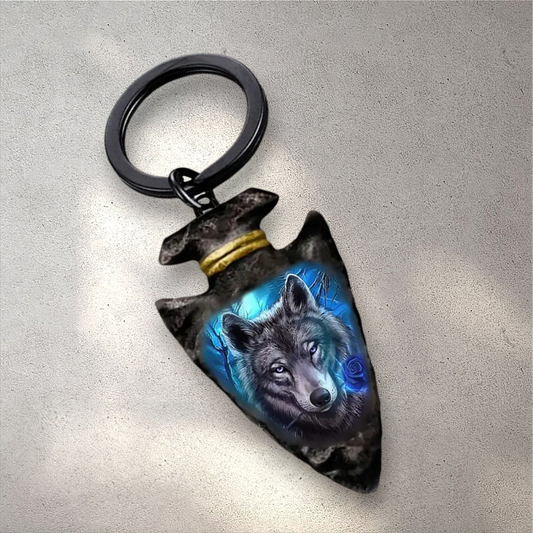 Porte clefs loup