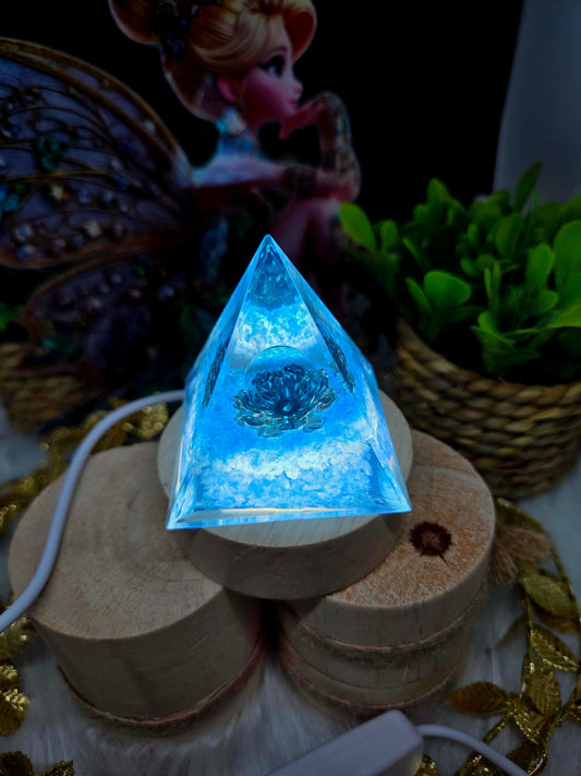 Veilleuse pyramide