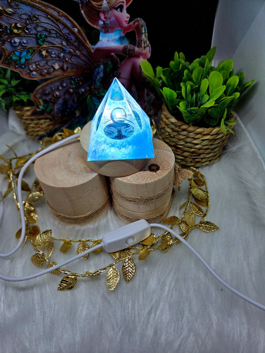 Veilleuse pyramide