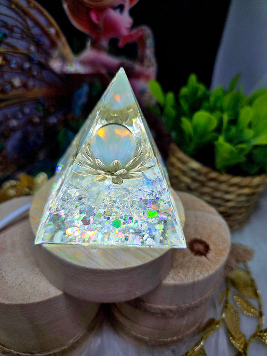 Veilleuse pyramide